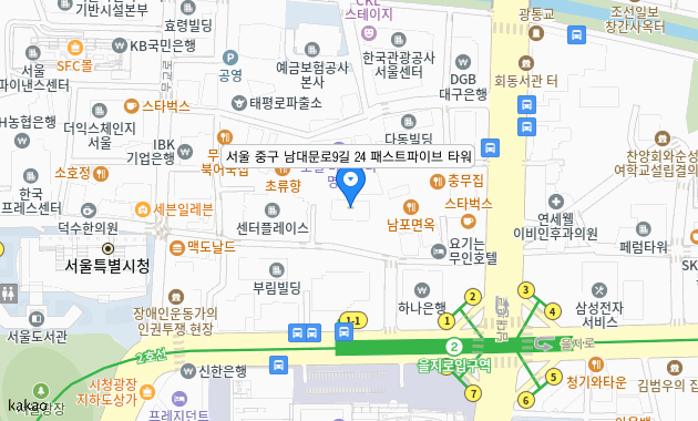 서울 중구 남대문로9길 24 패스트파이브 타워